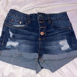 Blue Jean shorts size 3 so comfy worn twice
